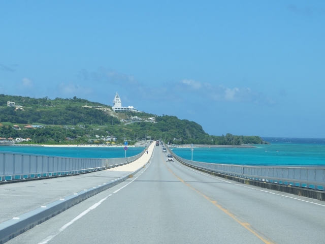 古宇利大橋と古宇利島